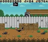 une photo d'Ã©cran de Daffy Duck - Un Tresor de Canard sur Nintendo Game Boy Color